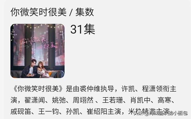 你微笑时很美电视剧全集免费